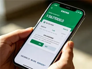 Successfully applied for a loan via mobile phone.